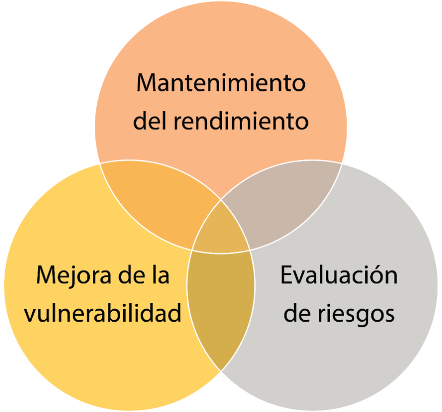 Figura 2.2.1.1 Componente clave de una infraestructura viaria resistente
