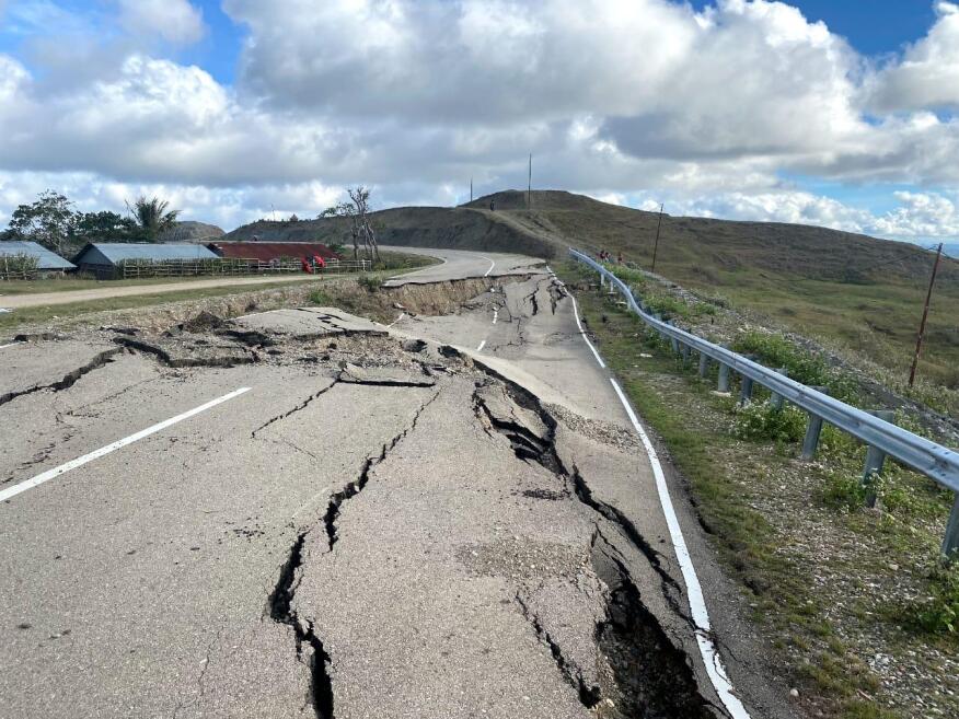 Figure 5.1-1 Dégâts causés par le cyclone tropical à Kupang, Nusa Tenggara Est, Indonésie
