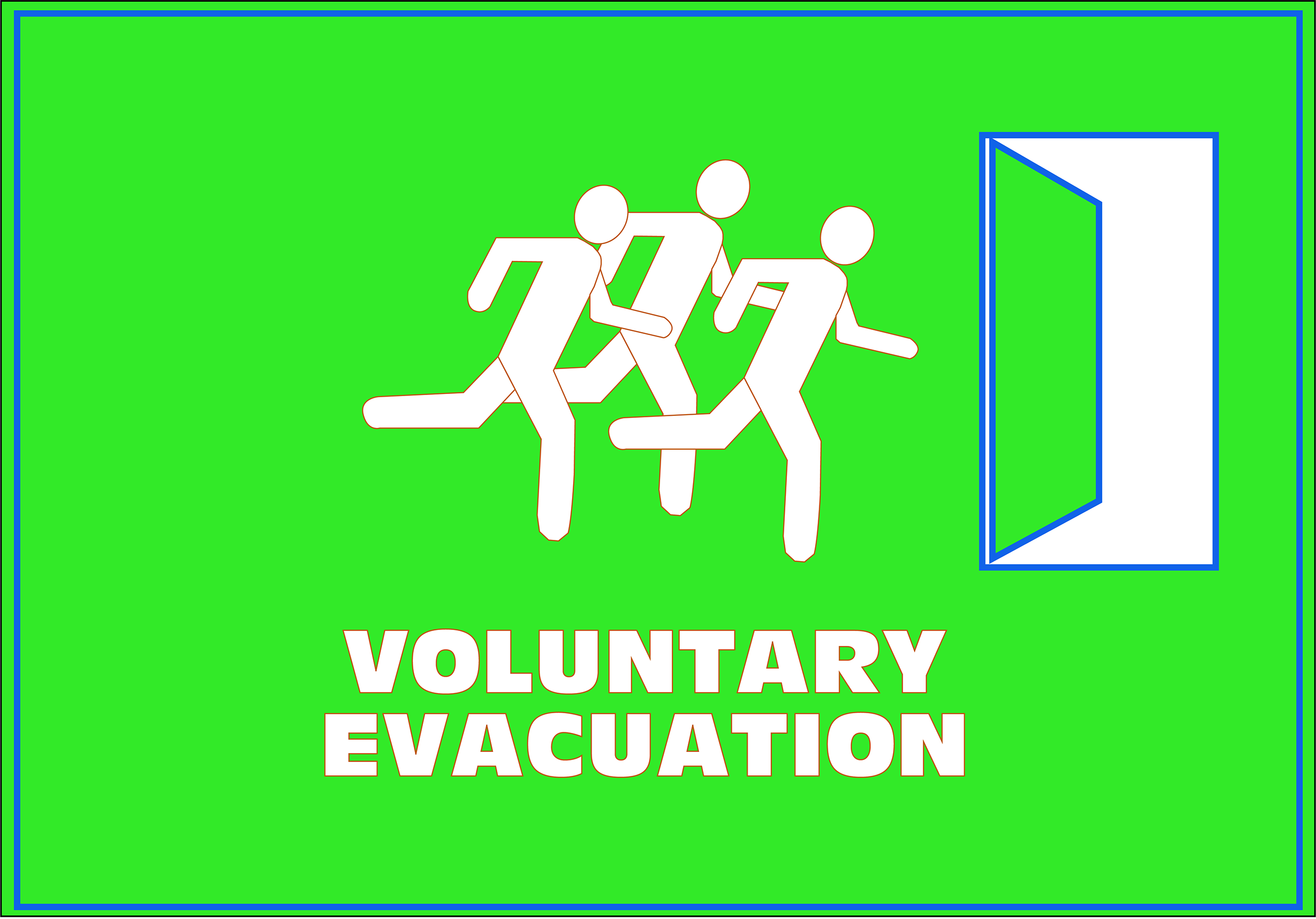 Figure 4.4.1.1 Voluntary Evacuation